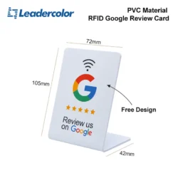 LDF-72105C PVC RFID Google Review Card